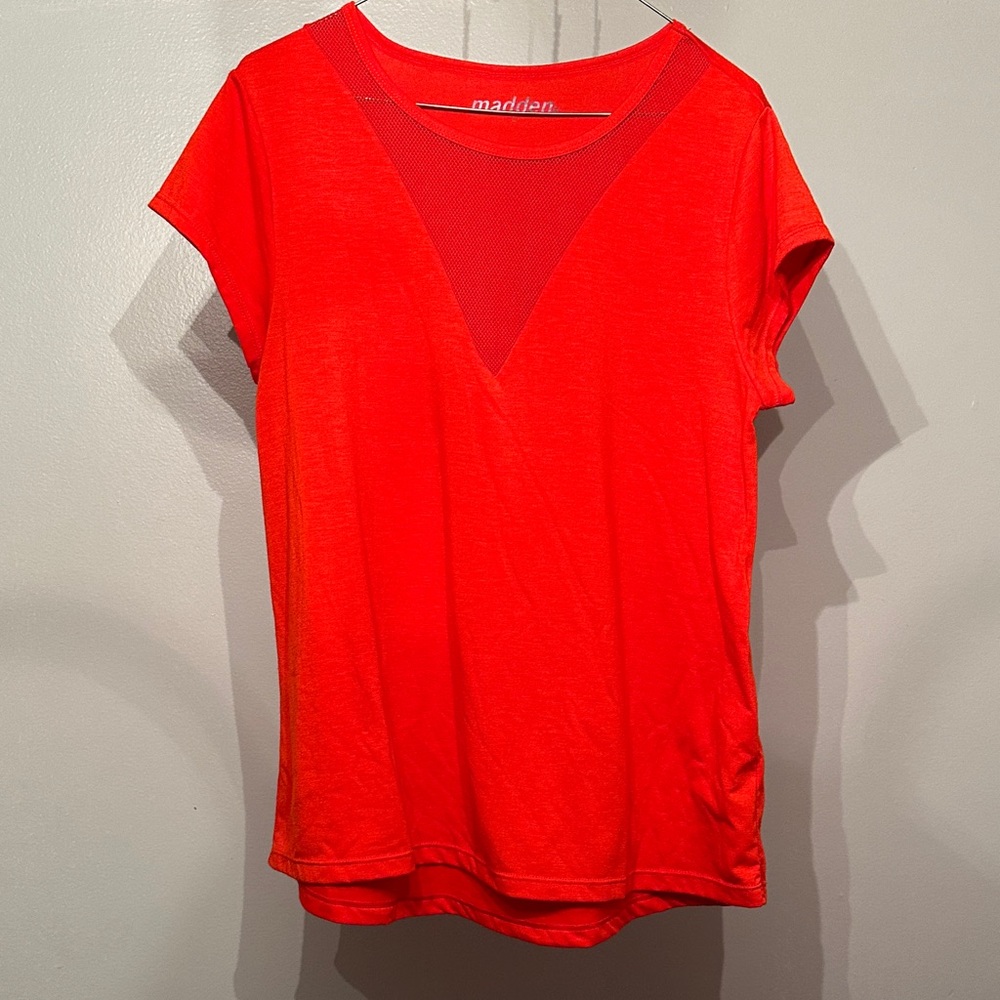 Adia Women's Bright Red Short Sleeve Tee